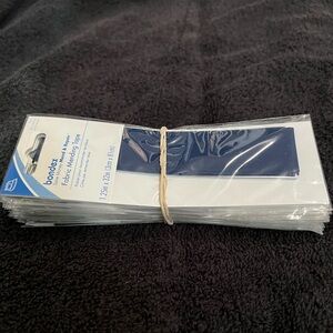 Blue Fabric Mending Tape Set Iron On
